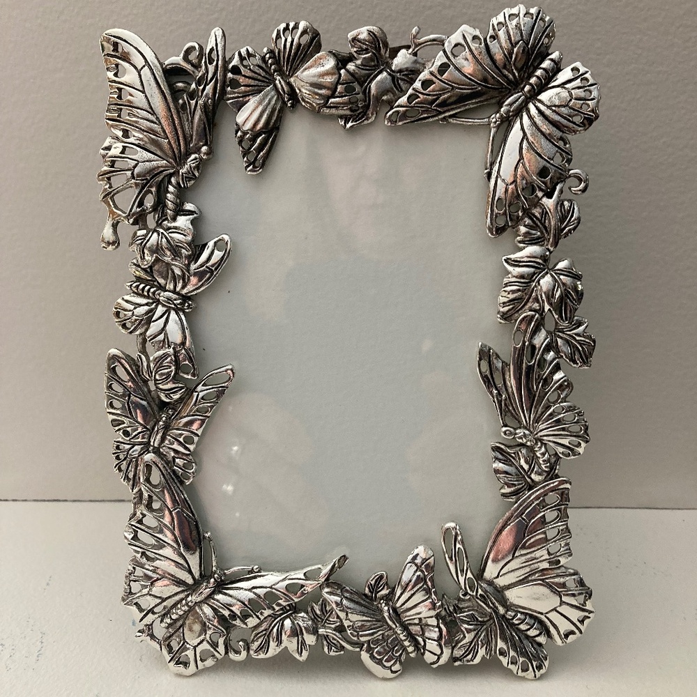 “HOST PICK” Sheffield House 3D Butterfly Metal 5x7 Frame
